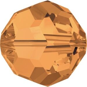 As Low As $2 4mm Topaz Swarovski Crystal Round 5000 Beads 8pcs